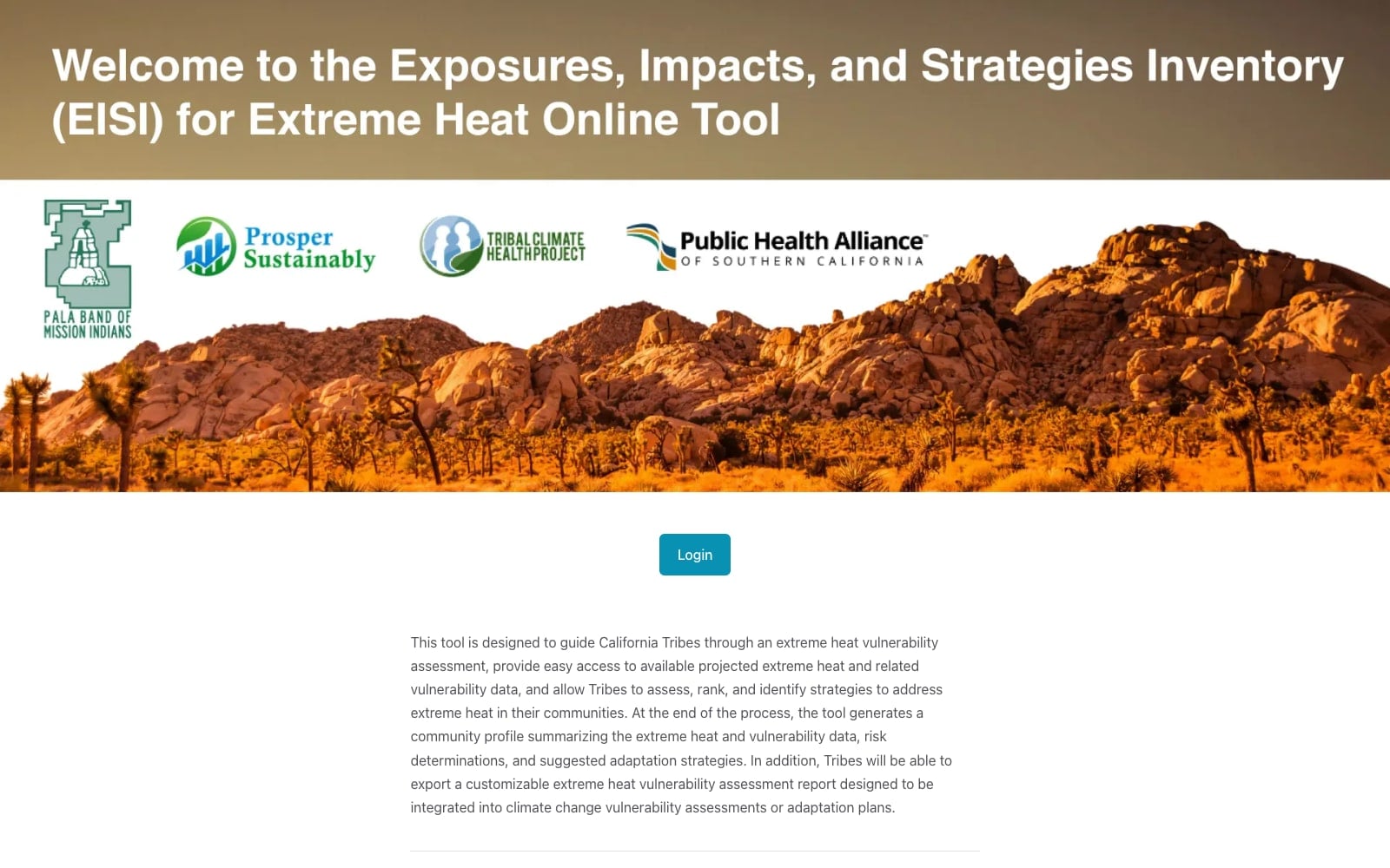 EISI for Extreme Heat — screenshot 1 of 5