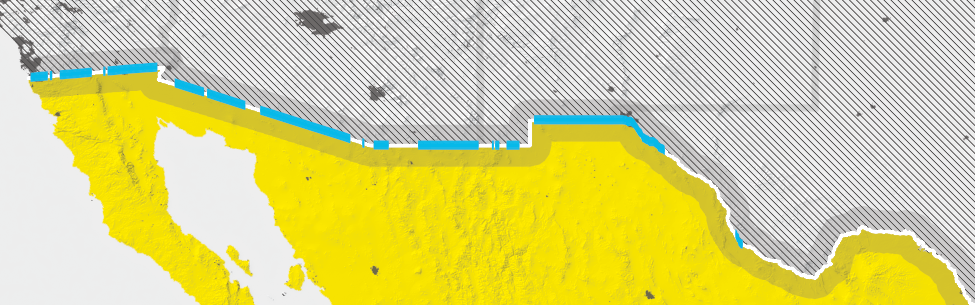Border Fence Map