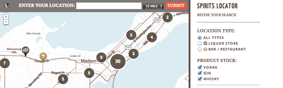 Death's Door Spirits Locator